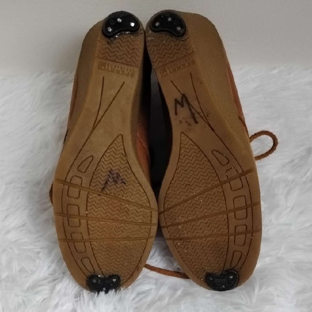 Sperryโ Top-Sider Comfy Neutral Normcore Preppy Everyday Wedge Lace Up Booties - Picture 6 of 16